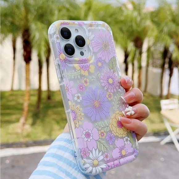 ⚠️Clearance iPhone 15/Pro/Pro Max Floral Phone Case - Picture 3 of 3